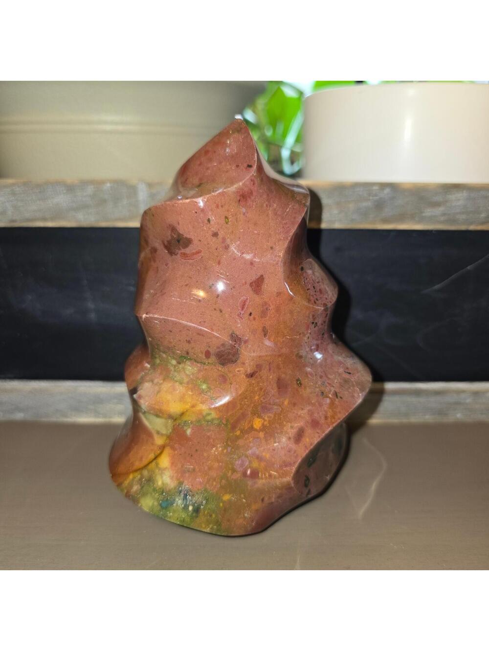 521. Large Ocean Jasper Flame